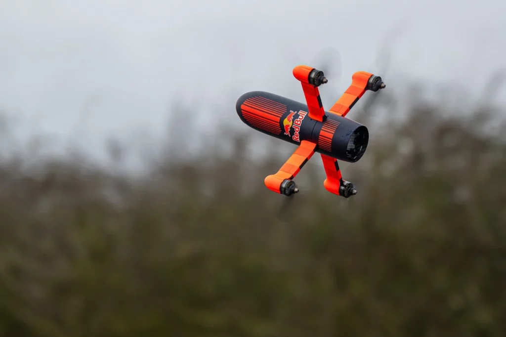 World's Fastest Camera Drone Vs F1 Car